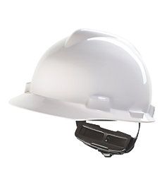 Casco HDPE V-Gard MSA FAS-TRAC III PVC 